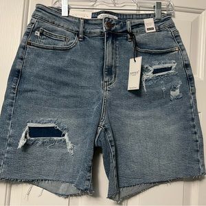 Judy Blue Distressed Shorts - NWT Size 1 XL